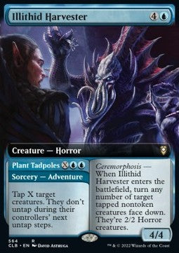 Illithid Harvester // Plant Tadpoles⁣ - Commander Legends: Battle for Baldur's Gate: Extras⁣ (Rare)⁣ [564]