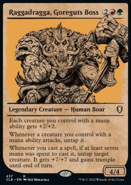 Raggadragga, Goreguts Boss (V.2)⁣ - Commander Legends: Battle for Baldur's Gate: Extras⁣ (Rare)⁣ [437]