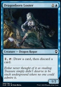 Dragonborn Looter⁣ - Commander Legends: Battle for Baldur's Gate⁣ (Common)⁣ [65]