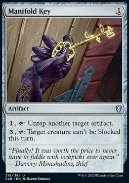 Manifold Key⁣ - Commander Legends: Battle for Baldur's Gate⁣ (Uncommon)⁣ [319]