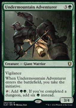 Undermountain Adventurer⁣ - Commander Legends: Battle for Baldur's Gate⁣ (Rare)⁣ [260]