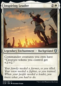 Inspiring Leader⁣ - Commander Legends: Battle for Baldur's Gate⁣ (Uncommon)⁣ [28]