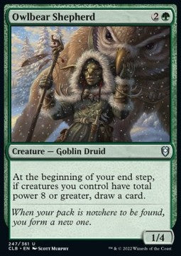 Owlbear Shepherd⁣ - Commander Legends: Battle for Baldur's Gate⁣ (Uncommon)⁣ [247]