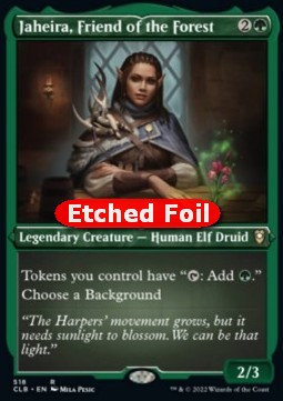 Jaheira, Friend of the Forest (V.1)⁣ - Commander Legends: Battle for Baldur's Gate: Extras⁣ (Rare)⁣ [518]