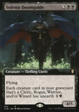 Solemn Doomguide (V.2)⁣ - Commander Legends: Battle for Baldur's Gate: Extras⁣ (Rare)⁣ [625]
