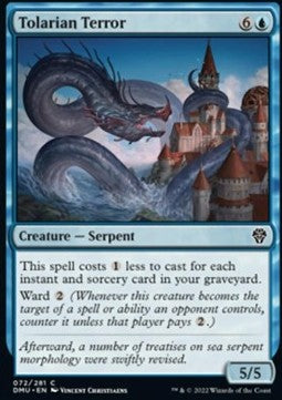Tolarian Terror - Dominaria United (Common) [DMU-72]