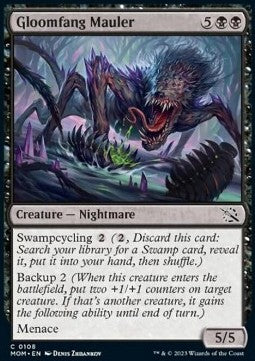 Gloomfang Mauler - March of the Machine (Common) [MOM-108]