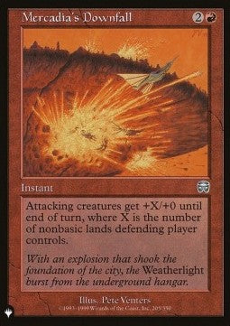 Mercadia's Downfall - The List (Uncommon) [ZNL-205]