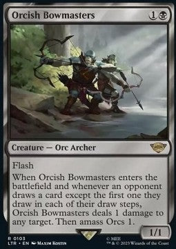 Orcish Bowmasters⁣ - The Lord of the Rings: Tales of Middle-earth⁣ (Rare)⁣ [103]