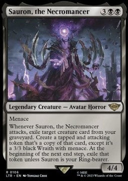 Sauron, the Necromancer⁣ - The Lord of the Rings: Tales of Middle-earth⁣ (Rare)⁣ [106]