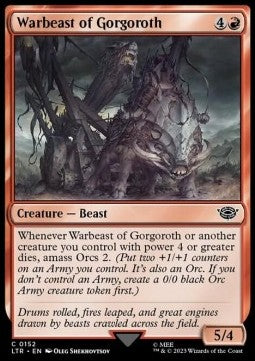 Warbeast of Gorgoroth⁣ - The Lord of the Rings: Tales of Middle-earth⁣ (Common)⁣ [152]