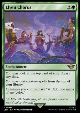 Elven Chorus⁣ - The Lord of the Rings: Tales of Middle-earth⁣ (Rare)⁣ [160]