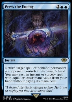 Press the Enemy⁣ - The Lord of the Rings: Tales of Middle-earth⁣ (Rare)⁣ [65]