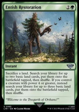 Entish Restoration⁣ - The Lord of the Rings: Tales of Middle-earth⁣ (Uncommon)⁣ [163]