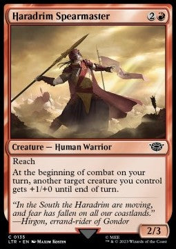 Haradrim Spearmaster⁣ - The Lord of the Rings: Tales of Middle-earth⁣ (Common)⁣ [135]