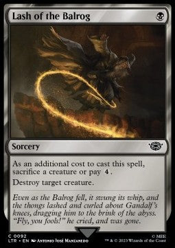 Lash of the Balrog⁣ - The Lord of the Rings: Tales of Middle-earth⁣ (Common)⁣ [92]