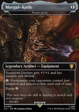 Shadowspear (V.1)⁣ - Commander: The Lord of the Rings: Tales of Middle-earth: Extras⁣ (Mythic)⁣ [353]