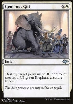 Generous Gift - The List (Uncommon) [ZNL-011]