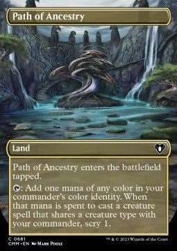Path of Ancestry⁣ - Commander Masters: Extras⁣ (Common)⁣ [661]