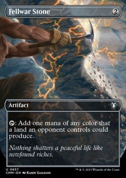 Fellwar Stone⁣ - Commander Masters: Extras⁣ (Uncommon)⁣ [657]