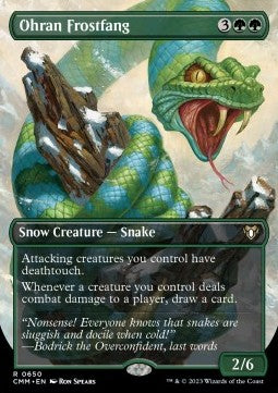 Ohran Frostfang (V.2)⁣ - Commander Masters: Extras⁣ (Rare)⁣ [650]