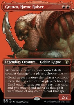 Grenzo, Havoc Raiser (V.2)⁣ - Commander Masters: Extras⁣ (Rare)⁣ [677]