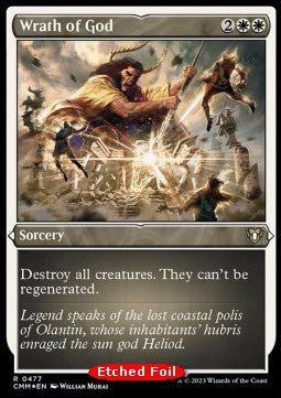 Wrath of God⁣ - Commander Masters: Extras⁣ (Rare)⁣ [477]