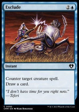 Exclude⁣ - Commander Masters⁣ (Common)⁣ [90]