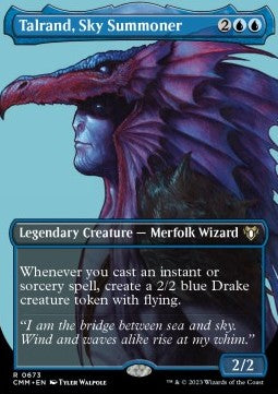 Talrand, Sky Summoner (V.2)⁣ - Commander Masters: Extras⁣ (Rare)⁣ [673]