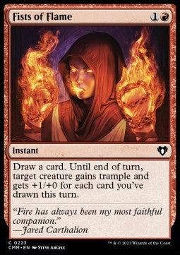 Fists of Flame⁣ - Commander Masters⁣ (Common)⁣ [223]