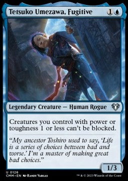 Tetsuko Umezawa, Fugitive⁣ - Commander Masters⁣ (Uncommon)⁣ [126]