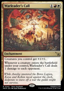 Warleader's Call⁣ - Murders at Karlov Manor⁣ (Rare)⁣ [242]