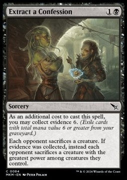 Extract a Confession⁣ - Murders at Karlov Manor⁣ (Common)⁣ [84]