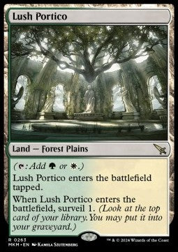 Lush Portico⁣ - Murders at Karlov Manor⁣ (Rare)⁣ [263]