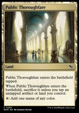 Public Thoroughfare⁣ - Murders at Karlov Manor⁣ (Common)⁣ [265]