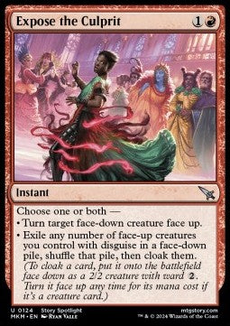 Expose the Culprit⁣ - Murders at Karlov Manor⁣ (Uncommon)⁣ [124]