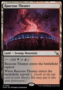 Raucous Theater⁣ - Murders at Karlov Manor⁣ (Rare)⁣ [266]