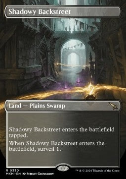 Shadowy Backstreet⁣ - Murders at Karlov Manor: Extras⁣ (Rare)⁣ [330]