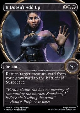 It Doesn't Add Up⁣ - Murders at Karlov Manor: Extras⁣ (Uncommon)⁣ [299]