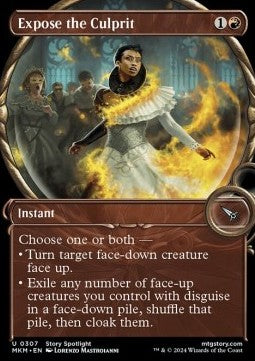 Expose the Culprit⁣ - Murders at Karlov Manor: Extras⁣ (Uncommon)⁣ [307]