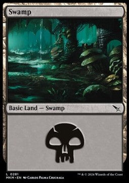 Swamp (V.2)⁣ - Murders at Karlov Manor⁣ (Land)⁣ [281]