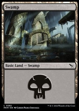 Swamp (V.3)⁣ - Murders at Karlov Manor⁣ (Land)⁣ [282]