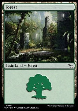 Forest (V.3)⁣ - Murders at Karlov Manor⁣ (Land)⁣ [286]