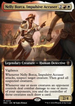 Nelly Borca, Impulsive Accuser (V.1)⁣ - Commander: Murders at Karlov Manor: Extras⁣ (Mythic)⁣ [318]