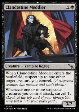 Clandestine Meddler⁣ - Murders at Karlov Manor⁣ (Uncommon)⁣ [82]