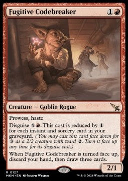 Fugitive Codebreaker⁣ - Murders at Karlov Manor⁣ (Rare)⁣ [127]