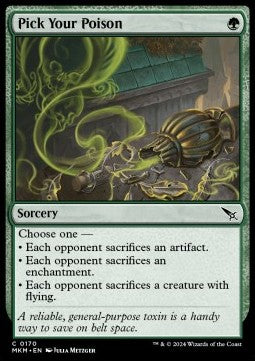 Pick Your Poison⁣ - Murders at Karlov Manor⁣ (Common)⁣ [170]