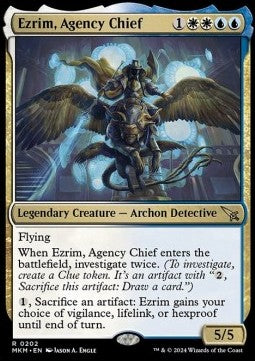 Ezrim, Agency Chief⁣ - Murders at Karlov Manor⁣ (Rare)⁣ [202]