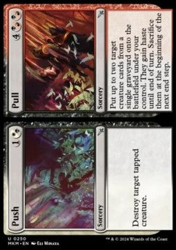 Push // Pull⁣ - Murders at Karlov Manor⁣ (Uncommon)⁣ [250]