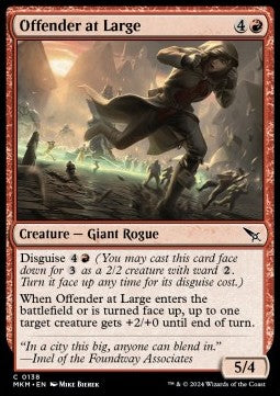 Offender at Large⁣ - Murders at Karlov Manor⁣ (Common)⁣ [138]